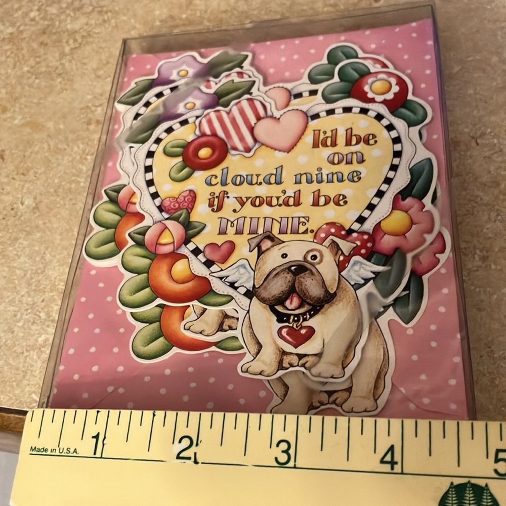 Mary Engelbreit 2 boxes valentines cards NIB I’d Be on Cloud Nine… - Picture 8 of 8